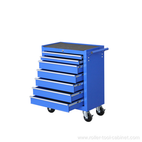 Seven Drawer Tool Cabinet with Wheels